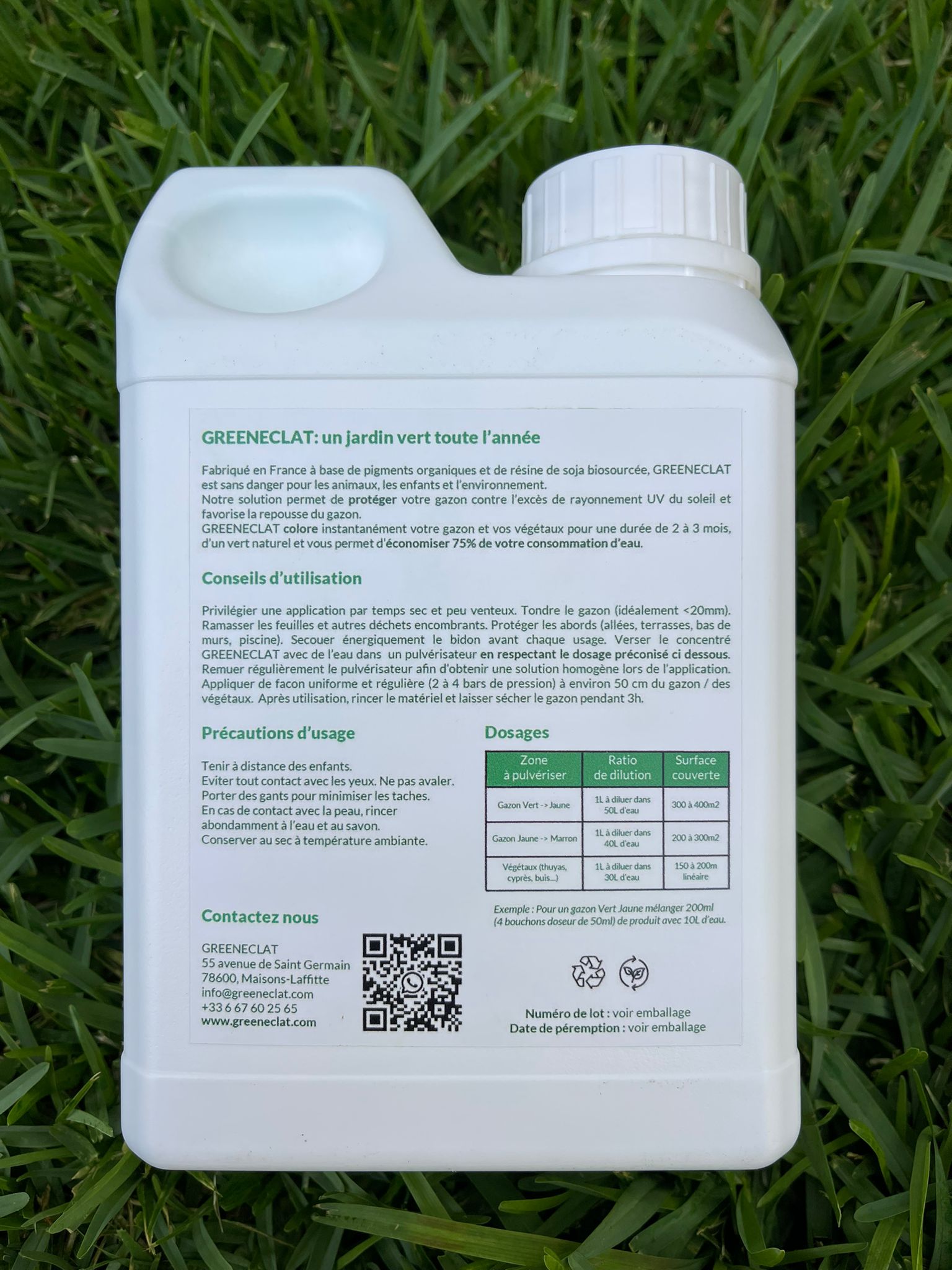 Greeneclat Vert Prairie - 1L